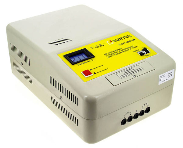 Стабилизатор напряжения Suntek ЭМ-5000 ВА